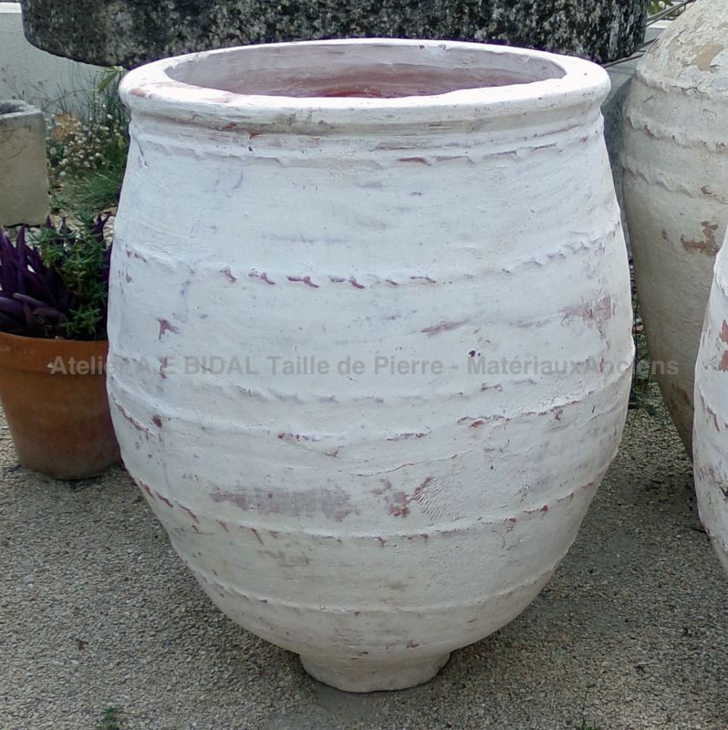 Poterie turque ancienne : pot antique en terre cuite en vente en Provence chez Atelier Alain BIDAL