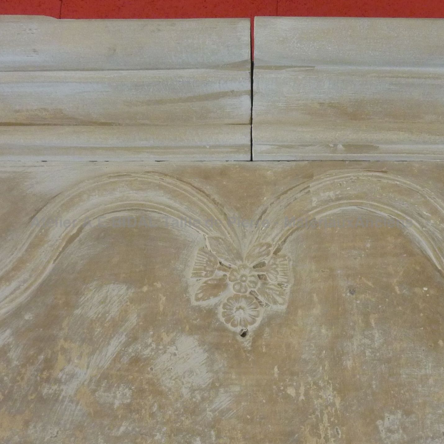 Fireplace with overmantle, ideal to decorate an old house.