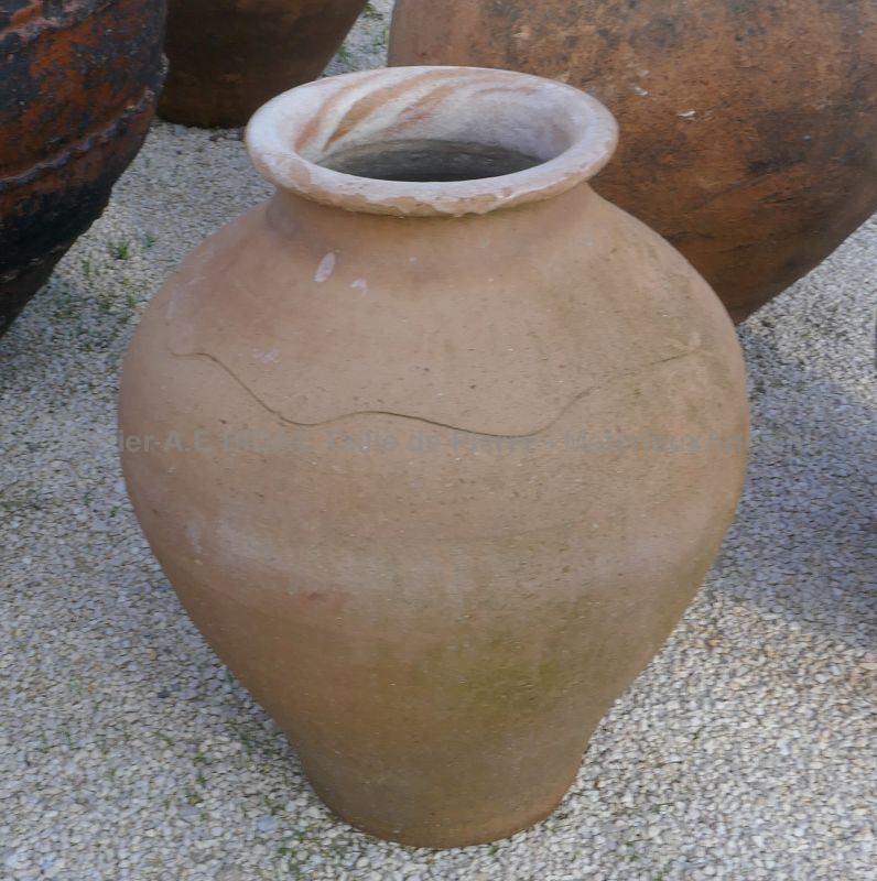Petite jarre en terre cuite : décoration pour extérieur par Les Matériaux Anciens en Provence Alain BIDAL