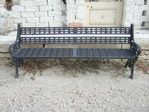 Banc ancien en fer forgé ** VENDU