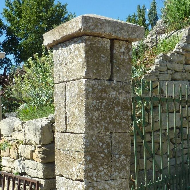 Antique set of pillars with assembled stones ** SOLD
