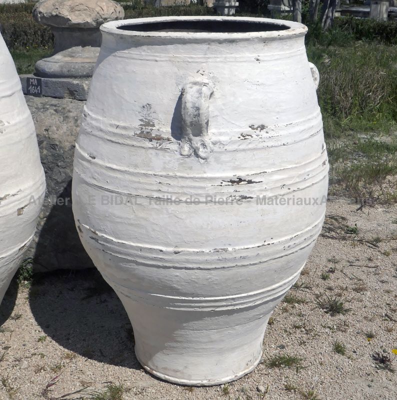 Grande jarre ancienne en terre cuite grecque par Les Matériaux Anciens en Provence Alain BIDAL