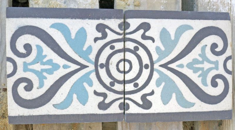 Carreau ciment vintage : carrelage ancien en ciment par Alain Bidal Matériaux Anciens en Provence