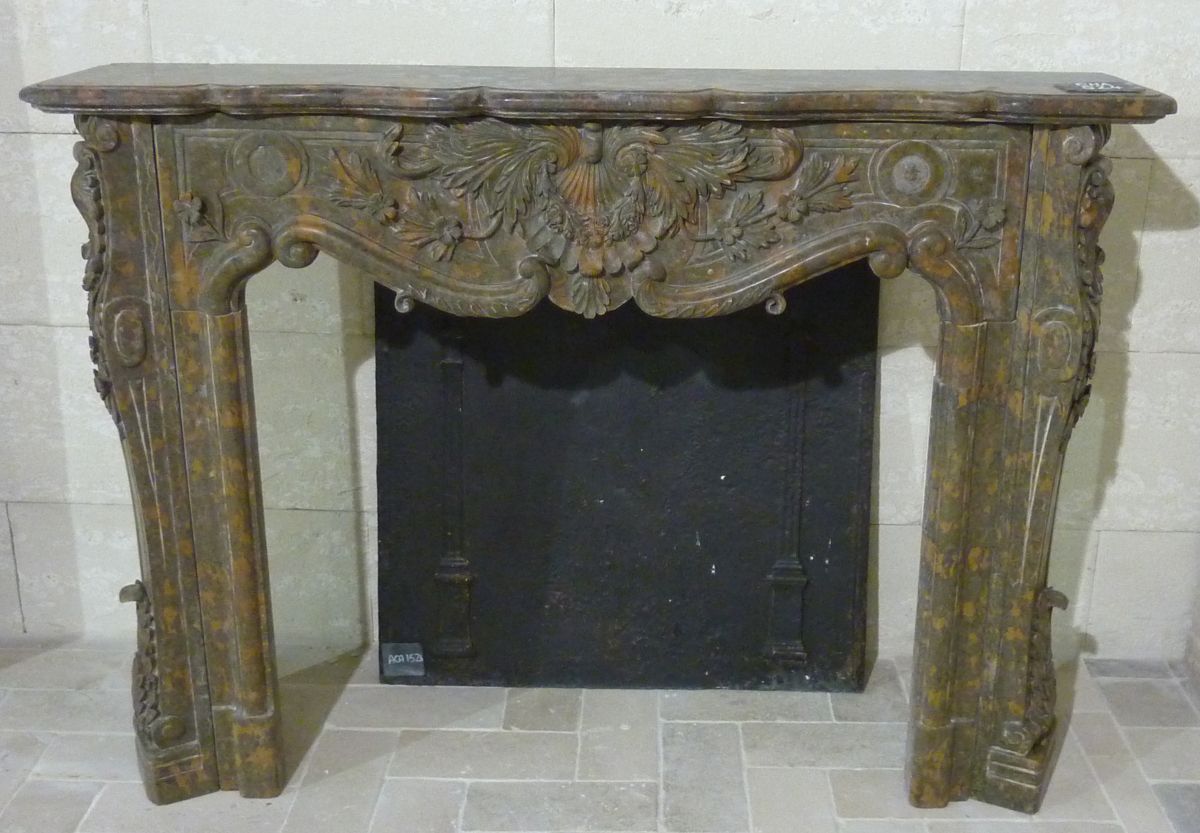Antique marble mantels
