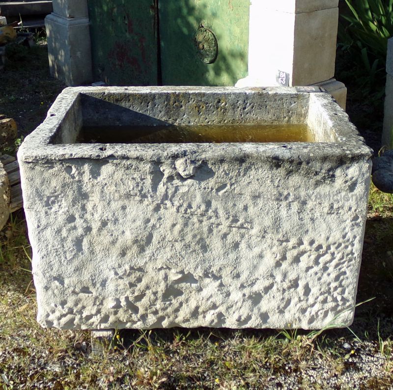 Antique stone planter. Good size