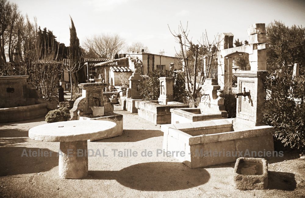 Reclaimed materials in Provence | Alain BIDAL Antique Materials