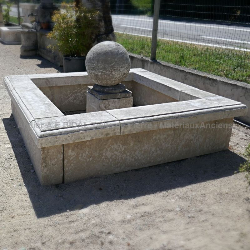 Bassin en pierre pour jardin Bassin aquatique Fontaine décorative