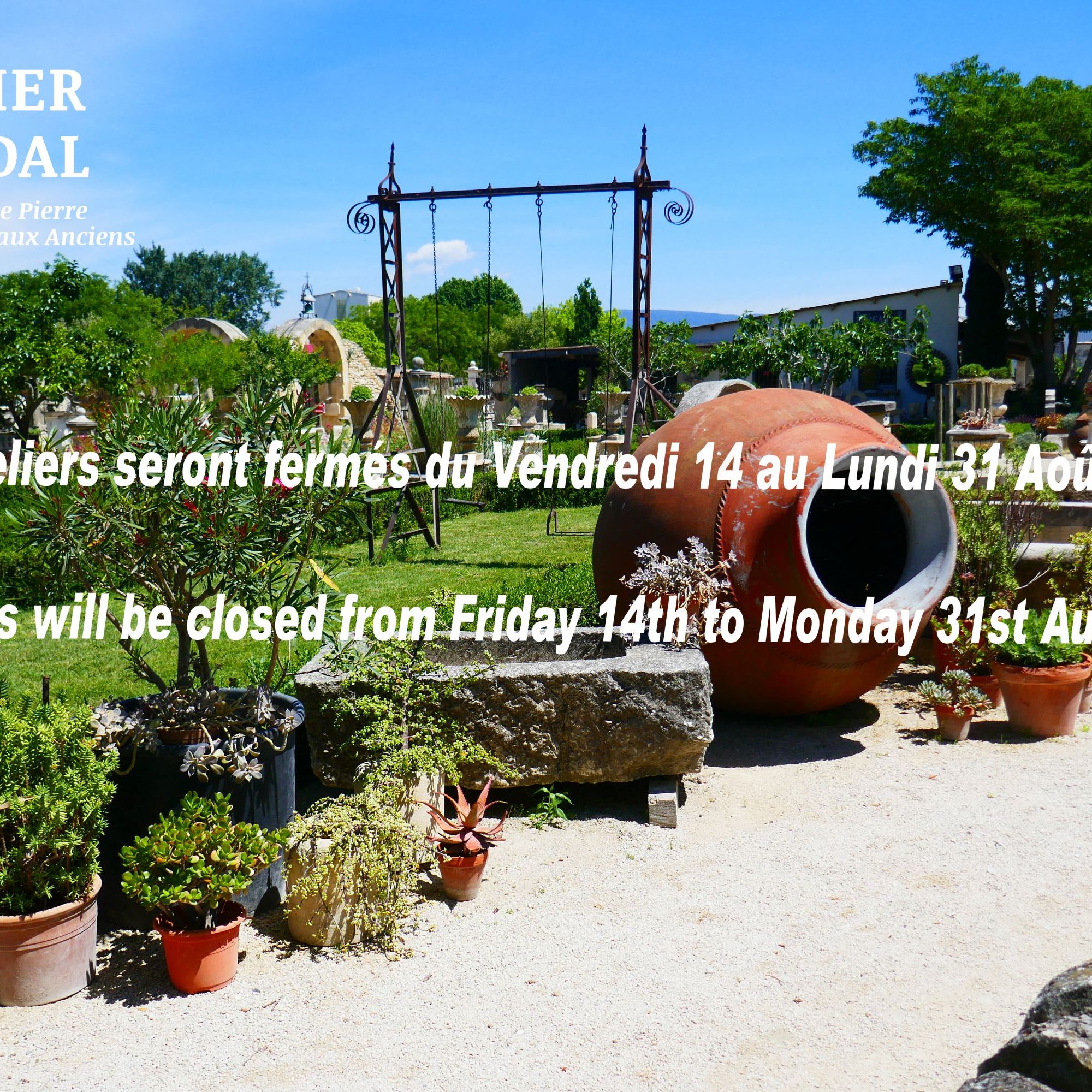 Antique Materials in Provence : Alain BIDAL