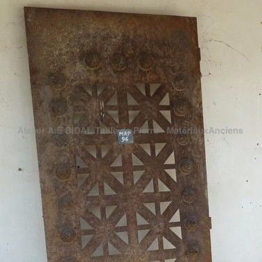 Old door, an authentic old door found in a chapel.