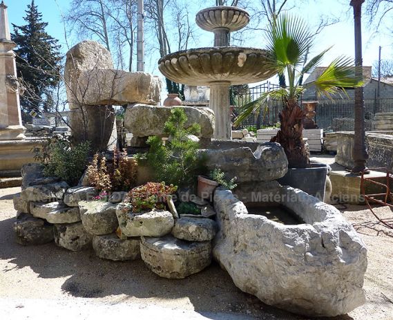 Large fountain - beautiful decorative fountain with waterfalls- outdoor fountain.