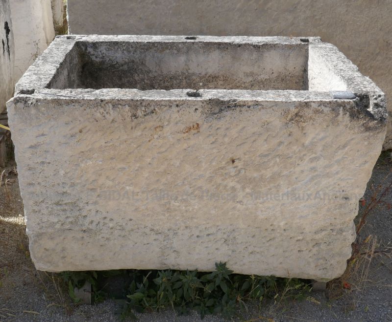 Antique large stone trough on sale at Alain Bidal Antique Materials in Provence