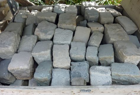 Pavés en granit ** VENDUS