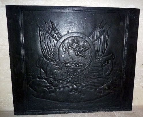 fireplace for insert in natural stone, Louis XV Style ( New edition)