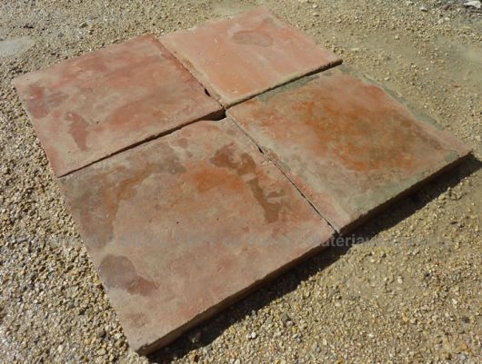 Carrelage terre cuite - carreaux terre cuite pour dallsage ancien.