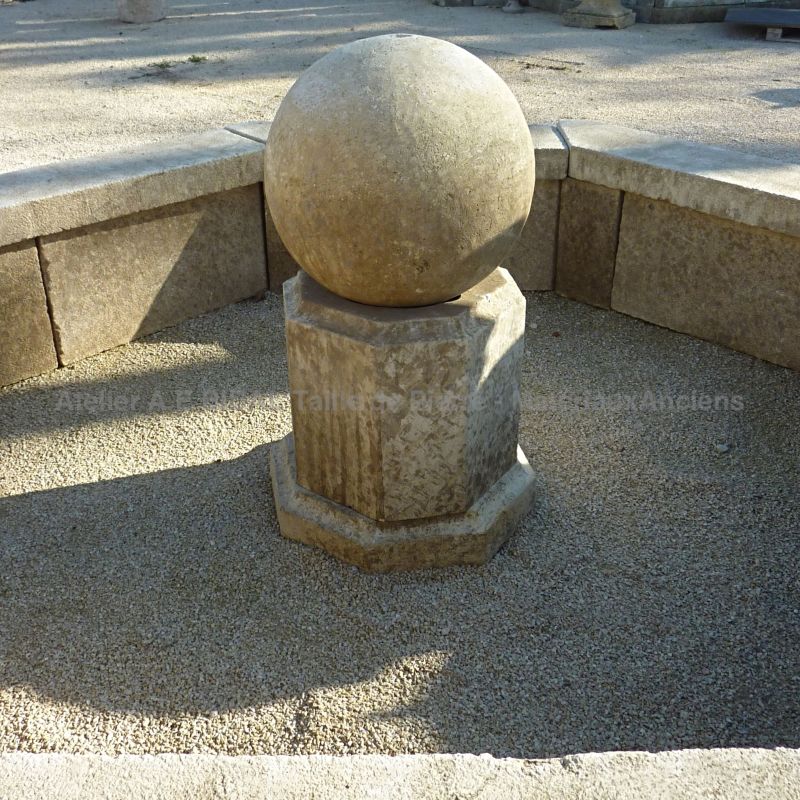 Natural stone basin | Antique Materials Alain BIDAL in Provence