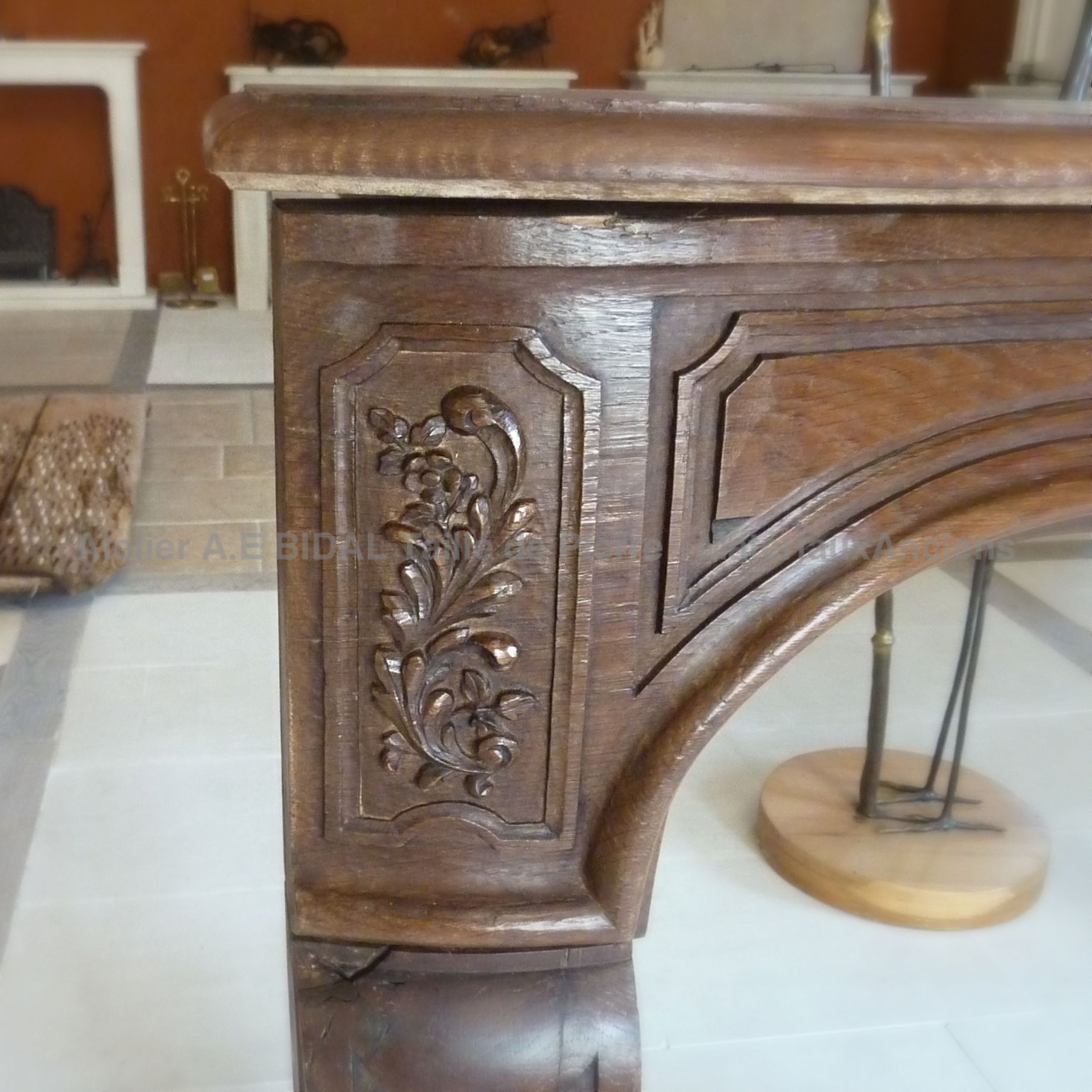 Atelier Bidal, un spécialiste en Provence des cheminées Louis XV.