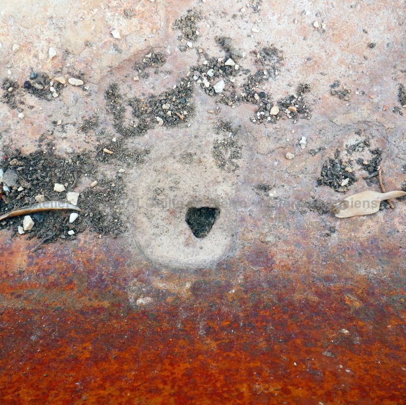 Long and shallow antique cast-iron trough ** SOLD