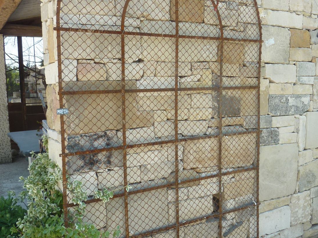 Antique wrought-iron fences