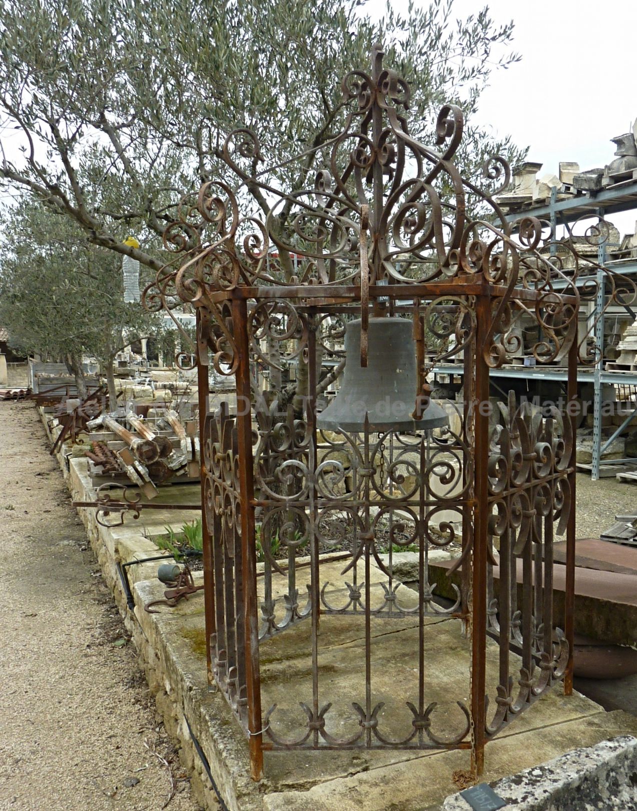Ancienne foëne a anguilles en fer forgé ou fouene / pêche à Baudre | Clasf sports