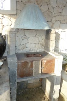 Cuisine d'été en pierres et matériaux anciens ** VENDUE