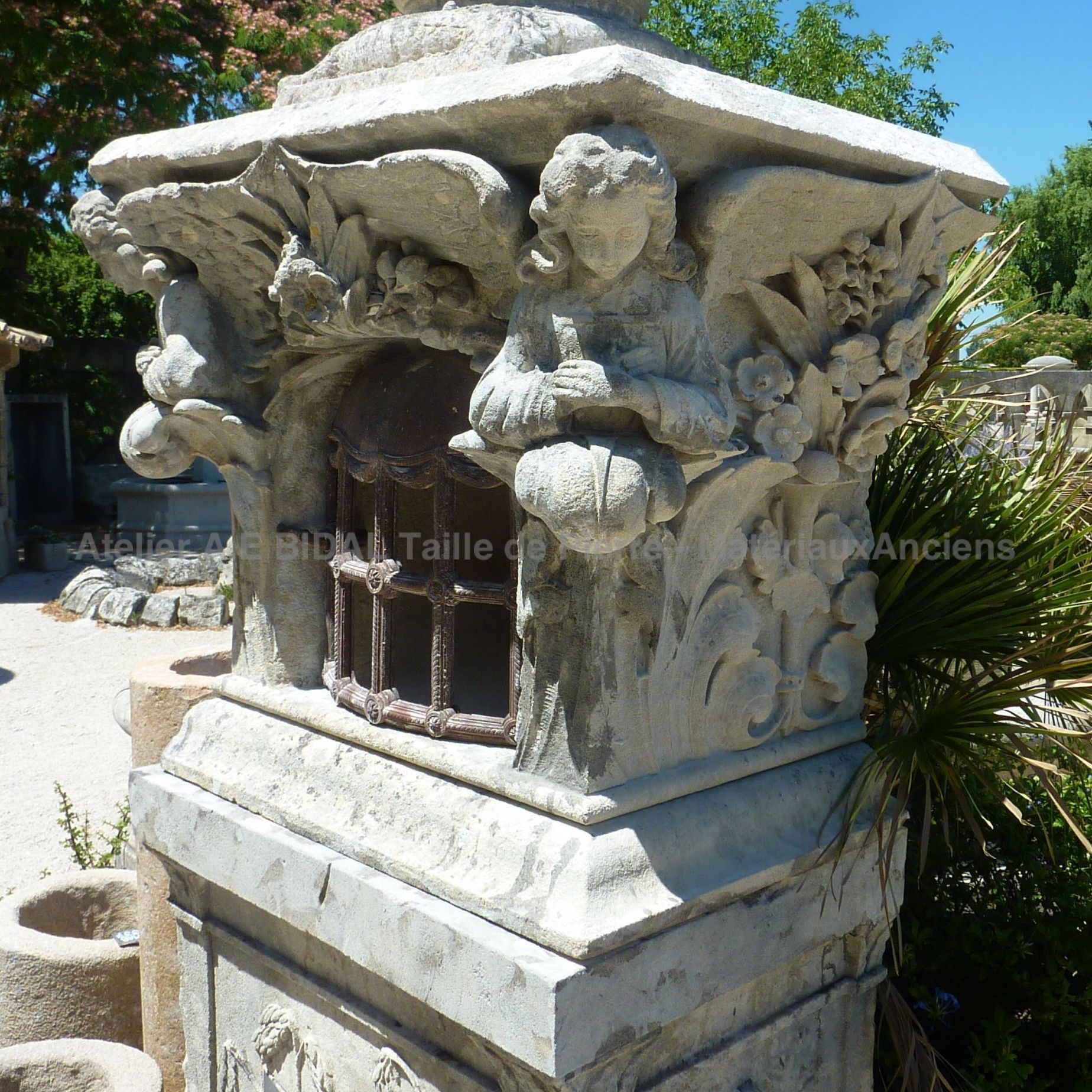 Stone oratory - our religious elements of funerary type.