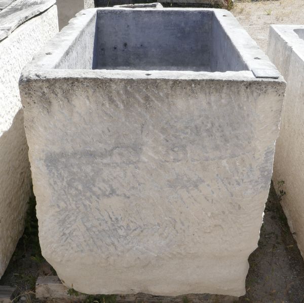 Antique large stone trough on sale at Alain Bidal Antique Materials in Provence